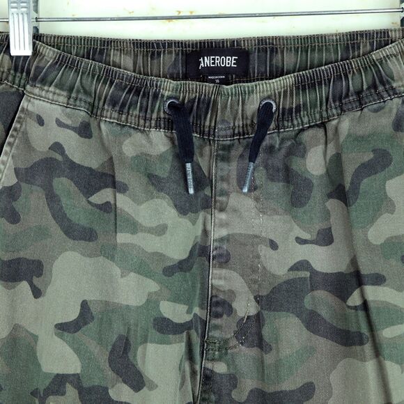 Zanerobe Pants Mens 30 Camo Sureshot Jogger Drawstring 27x30 Skate Grunge FLAW - Picture 4 of 11